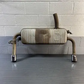 8627271 Bmw 2016-2024 228i F44 Rear Exhaust Muffler Resonator Silenser With Tips Oem Note
