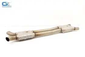8635195 Bmw 750 G12 Rwd 4.4l Exhaust System Center Muffler Resonator Pipe Oem 16-19 Cut