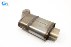 8663566 Bmw 530i G30 2.0l Exhaust Center Muffler Resonator Pipe Oem 2017 - 2022 -cut