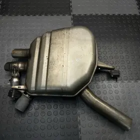 90626503 Bmw 2013-2015 750i Left Driver Side Exhaust Muffler Oem