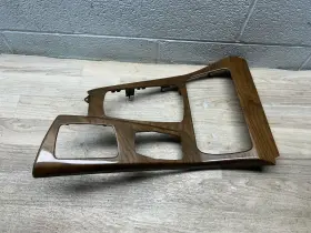 9206383 Bmw 550i 535i 528 F10 Oem 11-16 Center Console Wood Bezel Trim Cover Fineline