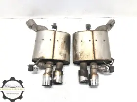 D660-0040 Bmw Dinan 2012-2019 F06 F13 F12 650i 4.4 Axle Back Exhaust Muffler Set
