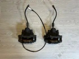 M3-s65 Bmw 08-13 E90 E92 E93 Pair Rear Brake Brakes Calipers Pads