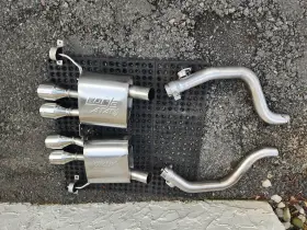 11881 Borla 14-19 Corvette C7 Atak Muffler Exhaust Without Afm And Npp Used Pair