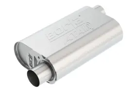 400774 Borla Small Block Chevy Muffler For High Performance Sbc 350 And 383