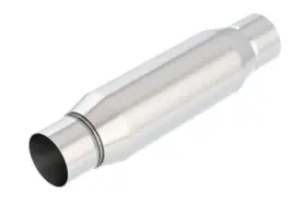 400937 Borla For Cratemuffler Resonator Option 2.25in Center/center 3.5in Round X 10in