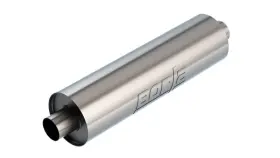 401664 Borla Specialty Muffler For 2.75in Center In/out 6.75in Dia. 24in Body 29in Oal