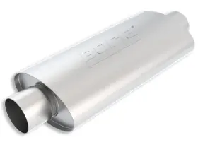 40946 Borla Fits Xr-1 Racing Sportsman 3.5 Inch Outlet / 3.5in Inlet Oval Muffler - 5in