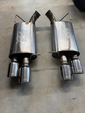 Borla-11831 Borla 2010-2014 Atak Mustang Gt500 Dual Tip Mufflers