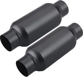 254009 Branded 2 Pack 2.5ftft Inlet And 2.5 Inch Outlet 11.5 Long-2 Black