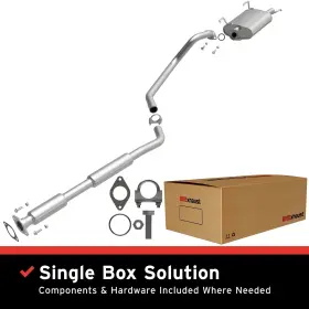 106-0084 Brexhaust Direct-fit 2000-2001 Nissan Sentra 1.8l Replacement Exhaust System