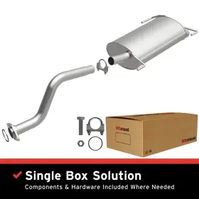 106-0372 Brexhaust Direct-fit 1994-1996 Toyota Previa 2.4l Replacement Exhaust System