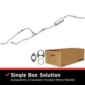 106-0711 Brexhaust Direct-fit 1999-2000 Nissan Frontier 3.3l Replacement Exhaust System