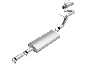 45fjsk Brexhaust Muffler Fits Dodge Nitro 2007-2011 3.7l V6