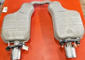 84319844 Buick 18-20 Gm Regal Sportback 2.0l Exhaust Muffler Left And Right Set With Tips