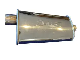 200161 Bullet Muffler 2.00 Inch - 16 Body Side/center