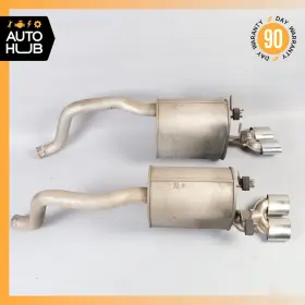 10343506 Cadillac 04-08 Xlr 4.6l V8 Exhaust Muffler Mufflers Dual Tips Assembly Oem 51k