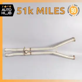 10383108 Cadillac 05-08 Xlr / Corvette V8 Exhaust Pipes Left And Right Side Set Oem 51k