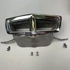 25824427 Cadillac 2011-2014 Cts Coupe 3.6l Rear Center Exhaust Muffler Tip Chrome Oem