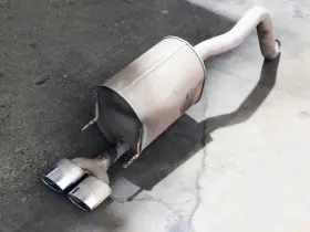 Z86401 Cadillac 04-08 Xlr Right Passenger Muffler Dual Tip 41k Miles Oem 4.6 V8