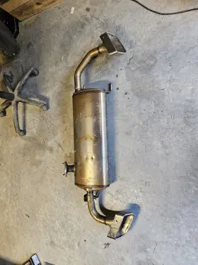 201005aa2a Calsonic Kansei Nissan Murano Exhaust System Rear Muffler And Tips Oem 2015 - 2022