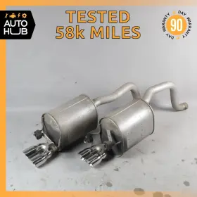 15140218 Chevrolet Corvette C6 Exhaust Pipes Dual Tips Assembly Oem