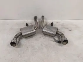 333.gm1u21 Chevrolet 2016-2023 Camaro Rear Aftermarket Exhaust Mnufflers Borla Dent