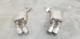 333.gm1w14 Chevrolet 14 Chevy Camaro Zl1 Borla Atak Exhaust Muffler Set Pair