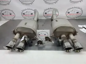 333.gm1y16 Chevrolet 2016 C7 Corvette Npp Bi-mode Muffler Pair Lh/rh - Oem