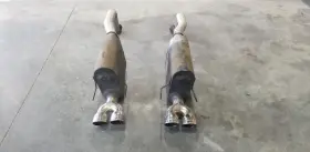 333.gm1z07 Chevrolet 07 Chevy Corvette C6 Flowmaster Exhaust Muffler Assembly Set Pair