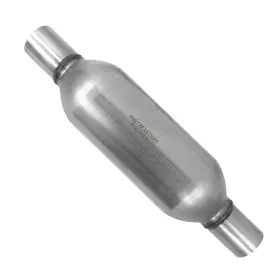 Jfp225 Colt Exhaust 2.25 Inch Id / Od 18 Long Stainless Steel Chamber Round Performance Muffler