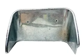 3966543 Corvette 1970-1973 Chevrolet C3 Muffler Bezel Trim Left Side Oem Part