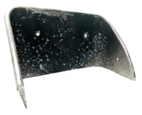 3966544 Corvette 1970-1973 Chevrolet C3 Muffler Bezel Trim Right Side Oem Part