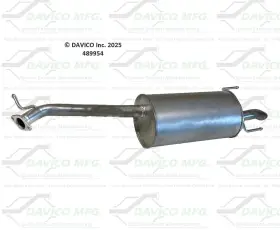 Davico 489954 Exhaust Muffler Assembly
