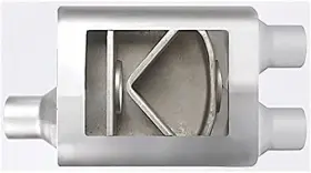 00inx13 Different Trend 825432 Trends 4 00inx10 00in Offset Dual Flowsound Muffler 2 50in