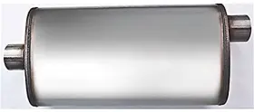 58589 Different Trends 5.00inx11.00inx22.00in Center/offset Flow Ii Ss Muffler 3