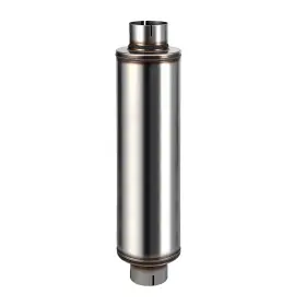 Drynochet 772060290911 4 Muffler Universal In Muffler- Performance Exhaust 4in
