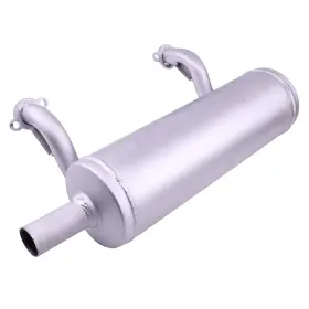 49070-0878 Dvparts Low Mount Horizontal Muffler Kawasaki 651v 691v 730v 726cc