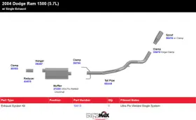 17861 Dynomax Exhaust Resonator