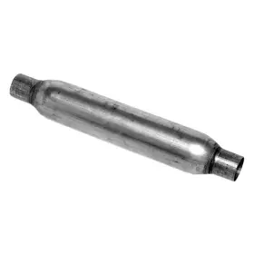 24235 Dynomax For Chevy Impala 04-05 Race Aluminized Steel Round Gray Exhaust Muffler