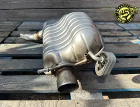 2074905435 Ebersp Cher 2014-2017 Mercedes E350 E400 Coupe Cabrio Rear Right Side Exhaust Muffler Oe 65k