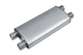 Ep2525 Eco Plus - 5 Inch X 11 Oval Body Muffler 2.5 Dual In / Out