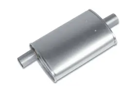 Ep3004 Eco Plus 4 Inch X 7.75 Oval Body Muffler 1.75 Offset In / Center Out