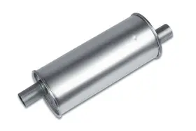 Ep3020 Eco Plus - 6 Inch Round Body Muffler 1.75 Offset In / Out