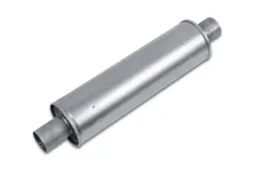 Ep5005 Eco Plus - 4.87 Inch Round Body Muffler 2.25 Center In / Out