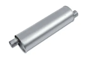 Ep7002 Eco Plus - 7 Inch Round Body Muffler 2.25 Offset In / Out
