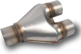 Zt409 Elifecenter 2.5-2.5 Id 2.5 Inch Exhaust Y-pipe Adapter To T409 Polished
