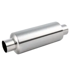 Ev01264s2.25 Evil Energy 2.25 Inch Resonator Muffler Stainless Steel Inlet/outlet 13.8 Length