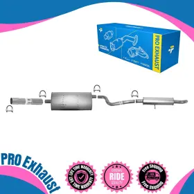 54928 Exhaustdr 18094 Frontpipe Rearmuffler Res. Pipe For 1996-2000 Dodgegrandcaravan 3.3l&3.8l 119 Inch Wb