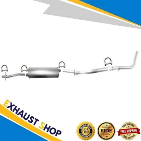 Tailpipefit00-03dakota Exhaustdr 38733 54972 Exhaustpipe Rearmuffler 3.9l 4.7l 5.9l 2wd Quadcab 131 Inch Wb